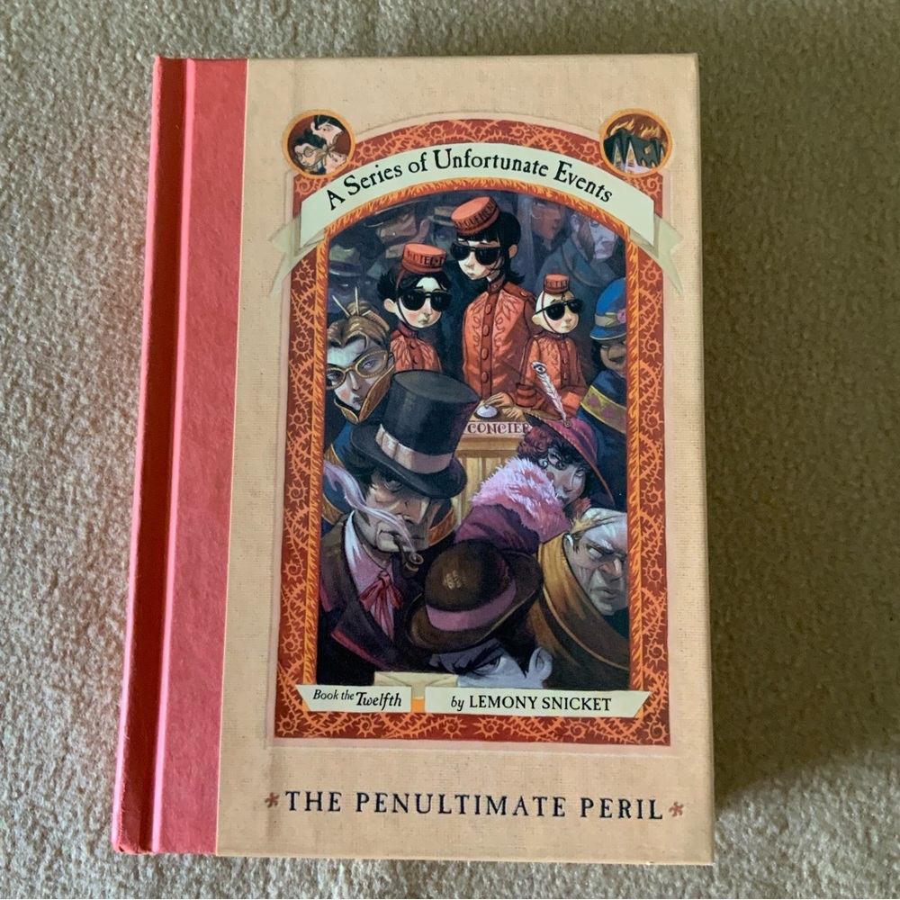 Lemony Snicket Unfortunate Events HC Book The Penultimate Peril